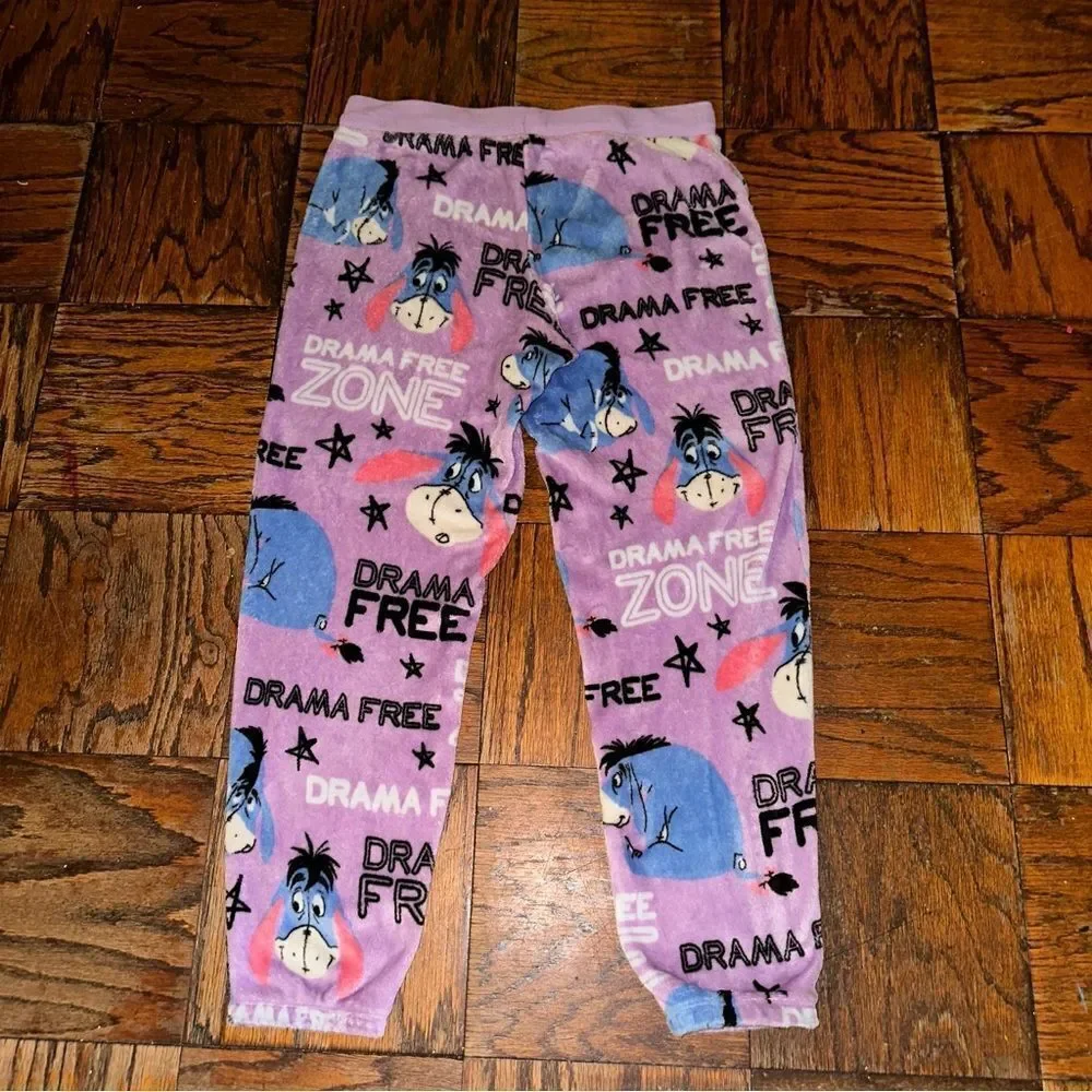 Disney Eeyore Pajama fleece pants M - Picture 2 of 6